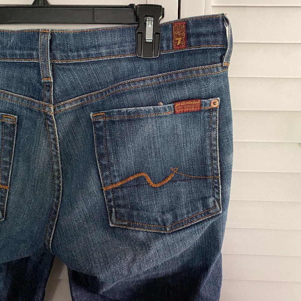 7 for all mankind bootcut jeans, 32